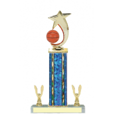 Trophies - #Basketball Shooting Star Spinner E Style Trophy